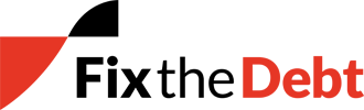 Fix the Debt logo